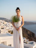 Surin Keyhole Maxi Dress — White